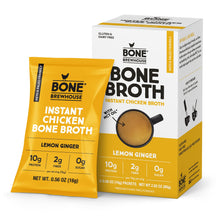 Load image into Gallery viewer, Bone Brewhouse - Chicken Bone Broth Protein Powder - Lemon Ginger Flavor
