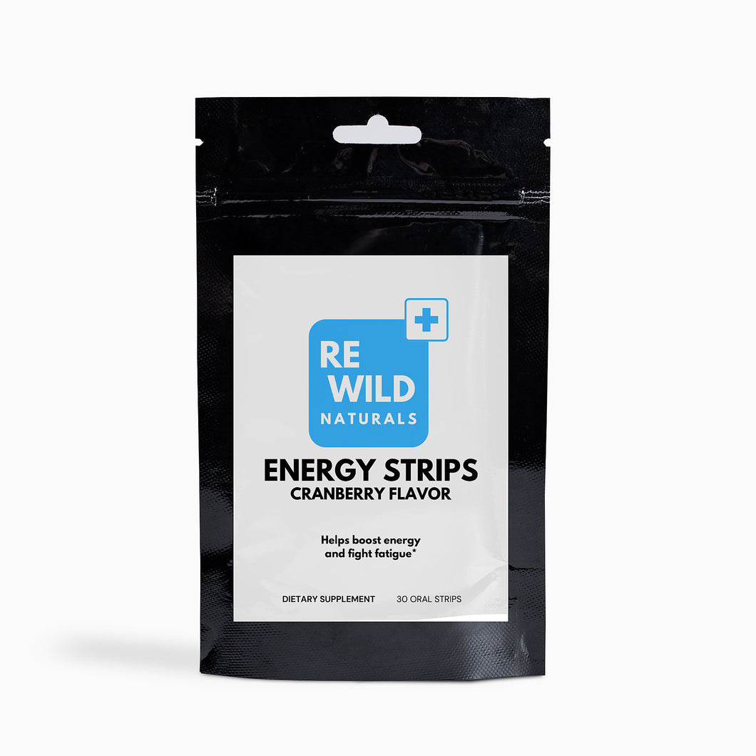 ReWild Energy Strips, Instant Energy Without Jitters 30 ct