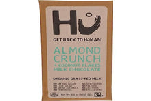 Load image into Gallery viewer, Hu Kitchen Organic Almond Crunch &amp; Coconut Milk Chocolate Bar, 2.1 OZ
