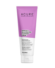 Load image into Gallery viewer, Acure Radically Rejuvenating Cleansing Cream - Foaming Creamy Facial Cleanser - Moisturizing Benefits of Olive Oil, Cocoa Butter and the Soothing Deep Cleanse of Mint - 4 oz
