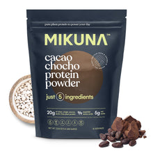 Load image into Gallery viewer, Mikuna Chocho Superfood Protein, Plant-Based Protein Powder - Vegan, Gluten Free, 3g Net Carbs or Less, and Bioavailable, Non-Isolate
