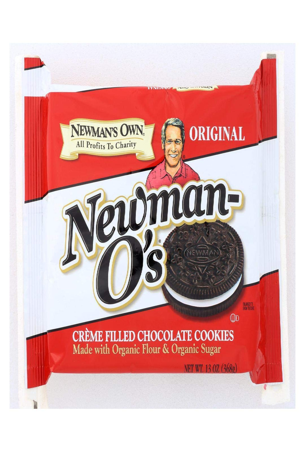 Newman's Own Organics Original Chocolate Vanilla Creme Cookie - 13 oz.