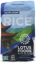 Load image into Gallery viewer, Lotus Foods, Organic Forbidden Rice, 15oz
