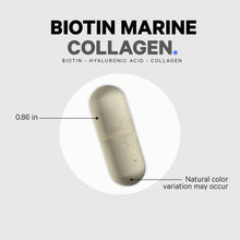 Load image into Gallery viewer, Codeage Marine Collagen Peptides – Hydrolyzed Fish Collagen Protein Supplement, 10,000mcg Biotin Collagen, Vitamin C, E, Hyaluronic Acid Amino Acid - Hair, Skin, Joint, Wild-Caught Fish
